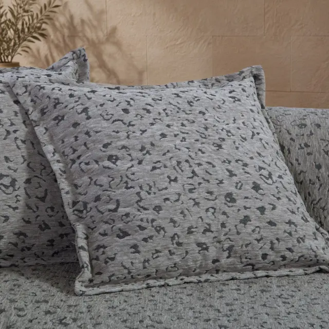Μαξιλάρι Διακοσμητικό Leopard 50x50 Nef Nef Homeware, ΕΞΩΤ:58%ΑΚΡ-25%BAMB-17% ΠΟΛ ΕΣΩΤ:100%ΠΟΛ - GREY (041408) 3