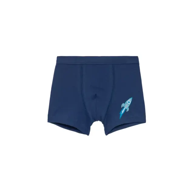 Minerva Παιδικό Boxer Αγόρι Rocket, Χρώμα Indigo