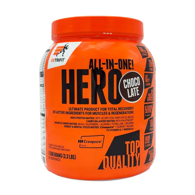 Extrifit Hero chocolate, 1500-g