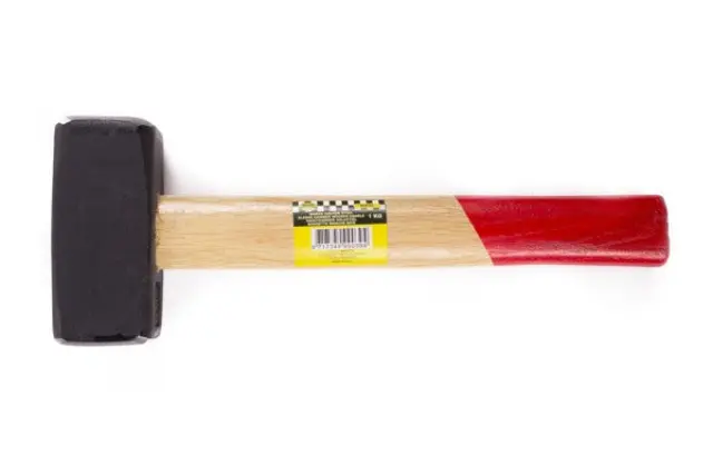 Sledge hammer 1 kg wooden handle
