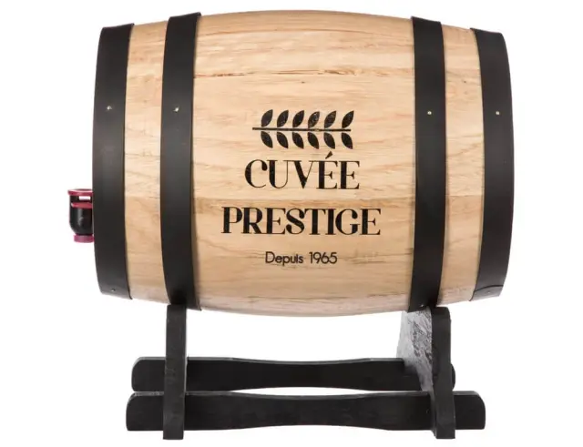 Ξύλινο βαρέλι κρασιού Secret De Gourmet με χωρητικότητα 5.5L και Κάνουλα 216721058 2