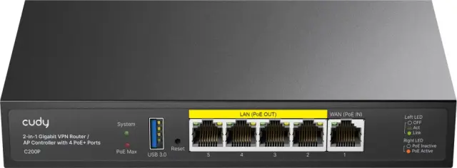 Cudy 2-IN-1 SMB Router / AP Controller