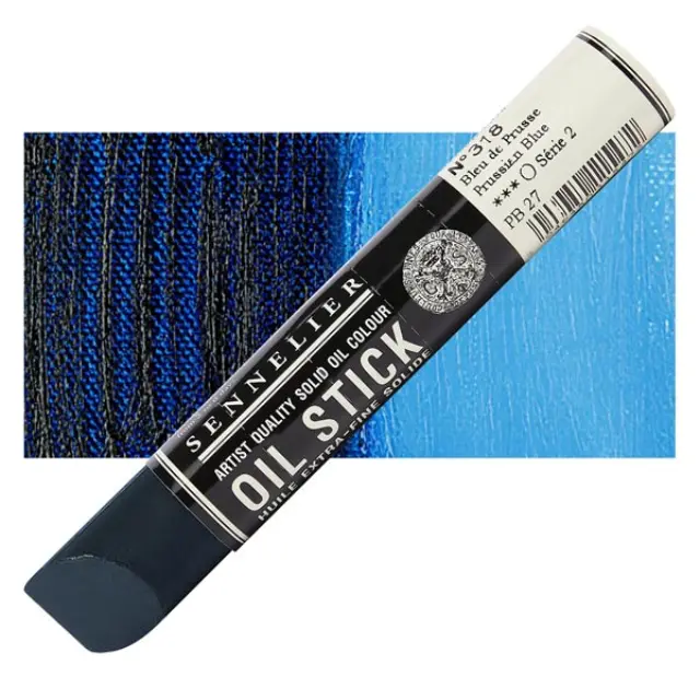 Sennelier Στικ Λαδιού 318 Prussian Blue - 38ml