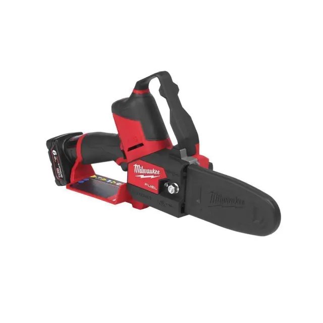 Milwaukee 4933472212 - Αλυσοπρίονο Μπαταρίας M12 FHS-602X MW με Λάμα 14cm με Φορτιστή + 2 Μπαταρίες M12 B6 (2x 6.0Ah) 3