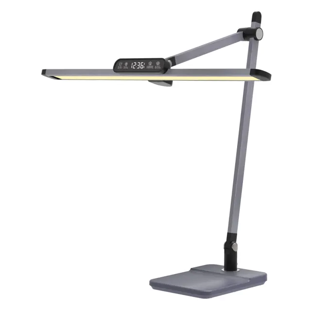 Φωτιστικό γραφείου LED Blain Pro γκρι ABS και αλουμίνιο 36,8x81 εκ