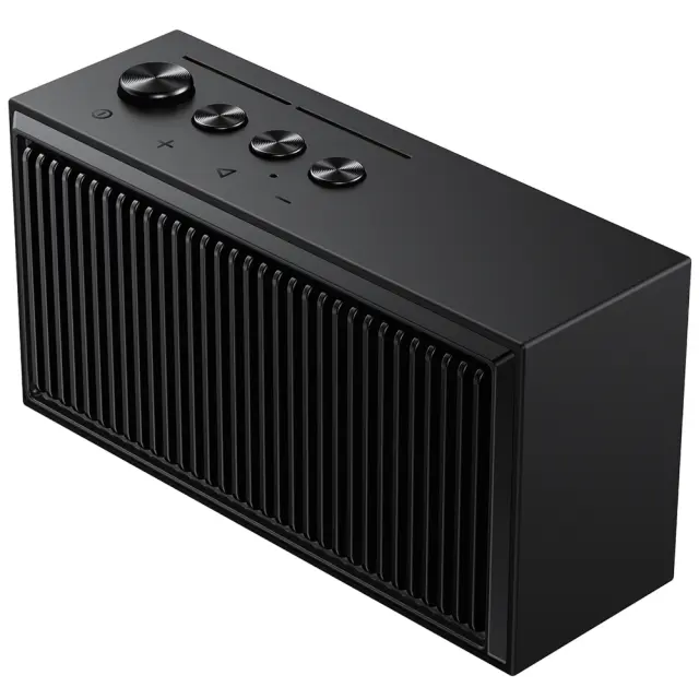 Φορητό Ηχείο Wireless Acefast K9 Go Mini v6.0 TWS 5W 1200mAh με Μικρόφωνο TF Card Playback και RGB Φωτισμό IPX4 Μαύρο