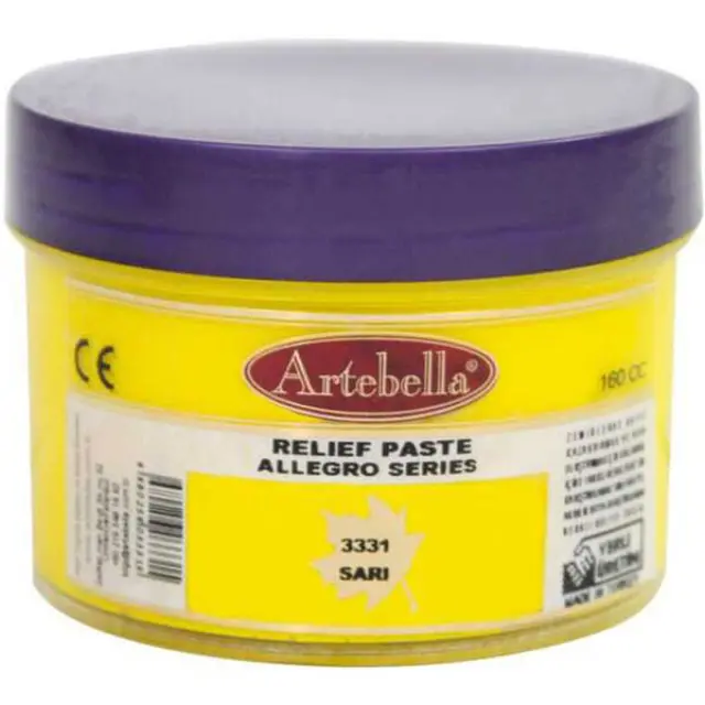 Artebella Allegro Πάστα Relief - 3331 Yellow - 160ml
