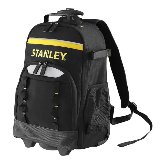 STANLEY ΣΑΚΙΔΙΟ ΠΛΑΤΗΣ ΜΕ ΤΗΛΕΣΚΟΠΙΚΗ ΛΑΒΗ ΚΑΙ ΡΟΔΕΣ STST83307-1 2