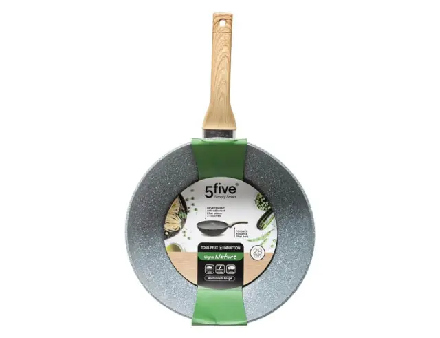 Τηγάνι Wok 5five με αντικολλητική επίστρωση - 28cm 120071A 2