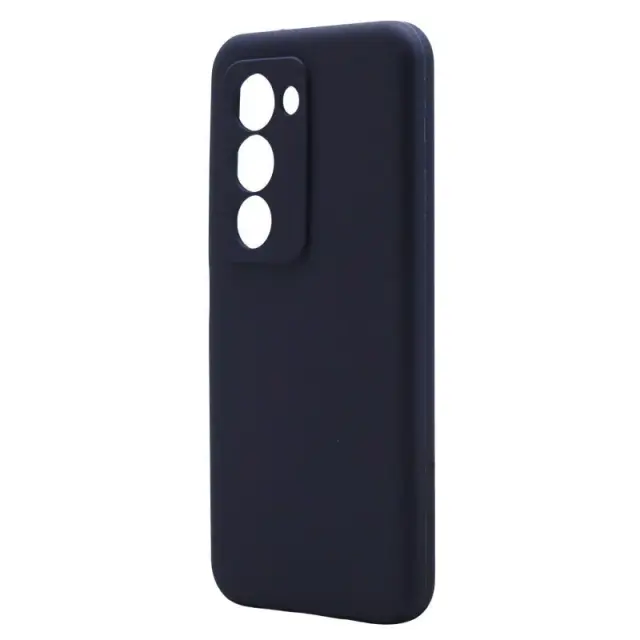 Θήκη Liquid Silicon inos Xiaomi Redmi 15 4G/ 15 5G Velvet Σκούρο Μπλε N70013