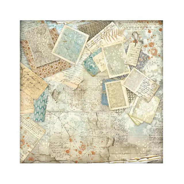Τυπωμένο ύφασμα Stamperia, 30x30cm, 4 τεμ, Alterego 3