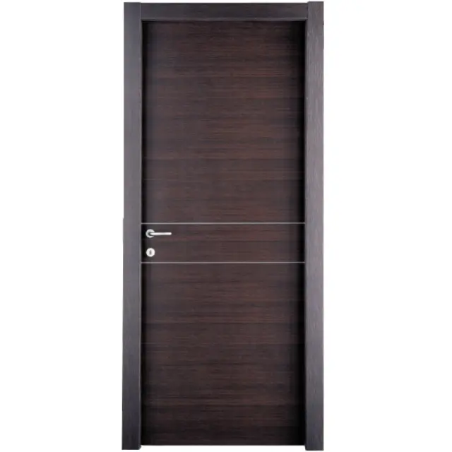 Θωρακισμένη Πόρτα Wenge με inox ΚΠ 101 2