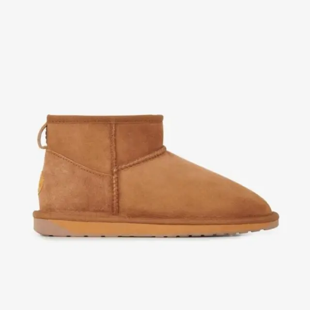 Emu Μποτάκια Γυναικείο δέρμα Καφέ EMU/10937 CHESTNUT
