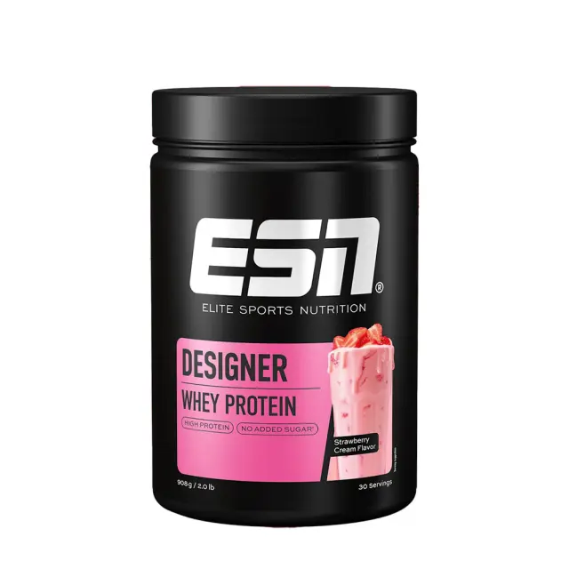 ESN Designer Whey Protein strawberry-cream, 908-g