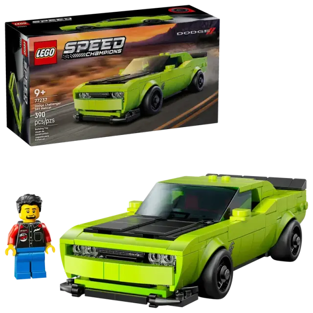 Lego Speed ​​Champions Dodge Challenger SRT Hellcat sports car (77237) (LGO77237) 2
