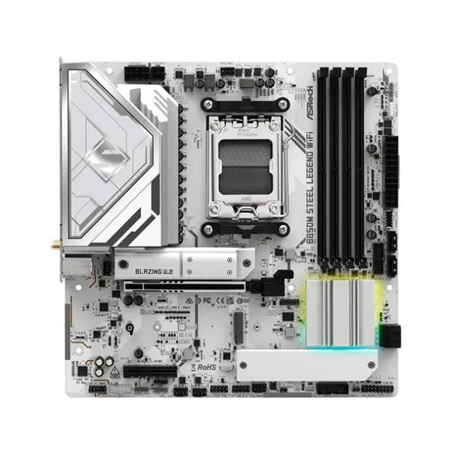 ASRock Motherboard B850M Steel Legend WIFI (90-MXBS20-A0UAYZ) 2