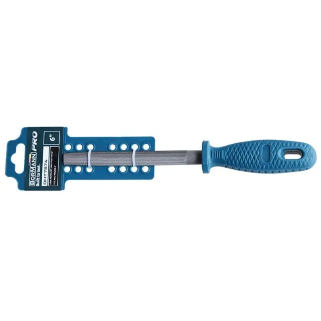 Bormann Pro BHT7874 - Λίμα μετάλλου ημιστρόγγυλη 6" (056119)