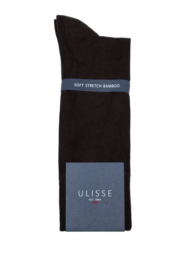 SC-M100-974 - Brown - SOCKS MEN ULISSE BASIC LIGHT - O/S 41-46 2