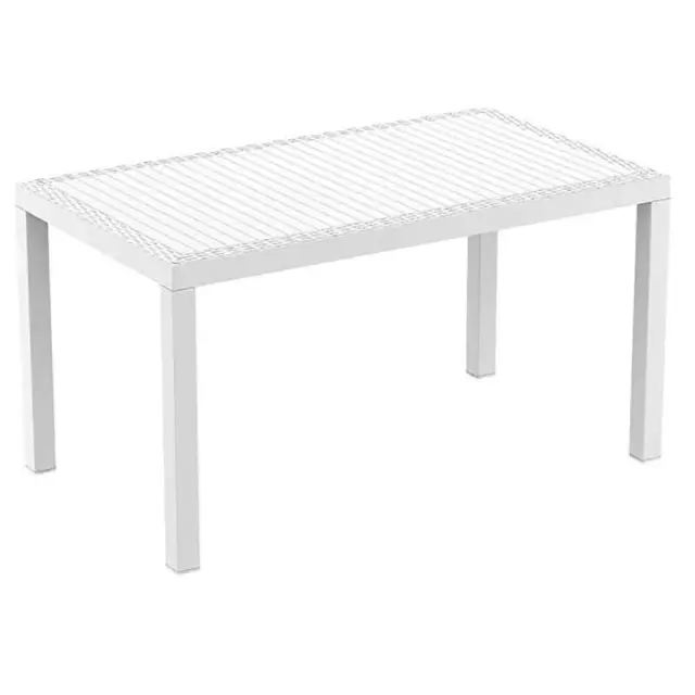Τραπέζι ORLANDO Λευκό PP 140x80x75cm