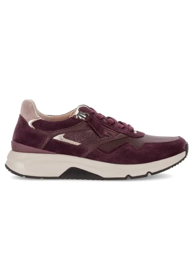 Gabor Sneakers Γυναικείο δέρμα/δέρμα Nubuck Μπορντώ GAB/76896 011-MERLOT - 39 3