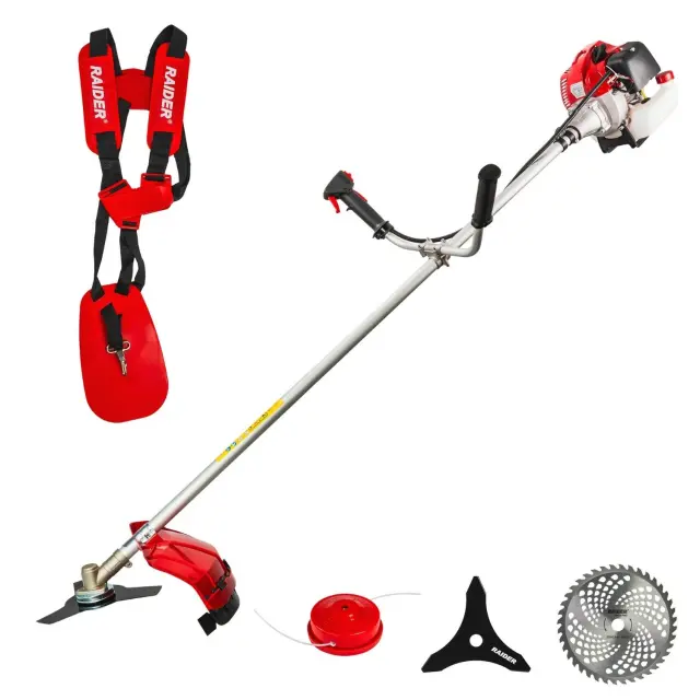 RAIDER Χορτοκοπτικό βενζίνης ώμου/χειρός 2,0hp 7.3kg RD-GBC26 2K