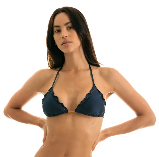 Top Shimmer-Shark Frufru (Shimmer-Shark Frufru Navy) - L