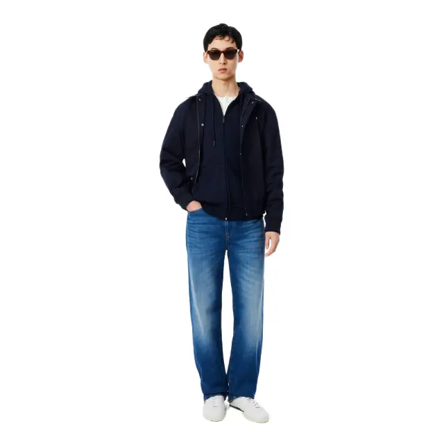 Lacoste ανδρικό fleece hoodie φούτερ με φερμουάρ 3SH8864-2 2