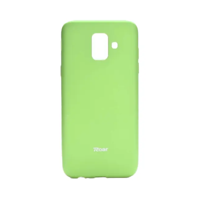 Θήκη Σιλικόνης Roar All Day Colorful Jelly Case Για Samsung Galaxy A6 2018 Lime Green