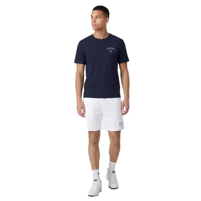 Champion Men's Standard Fit Prnted Chest Logo Shortsleeve T-Shirt Μπλε Σκούρο 222280-BS501 (Champion) 3