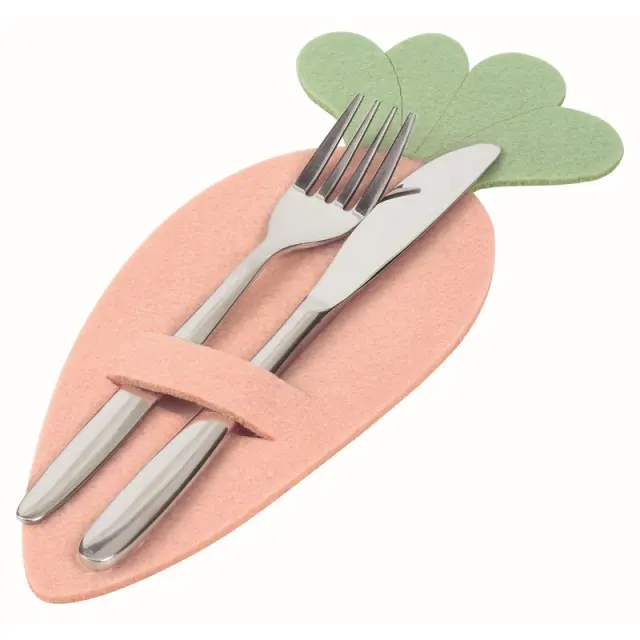 Moses Θήκη Κουβέρ (4τμχ)/ Set 4 Cutlery Bags: Carrot