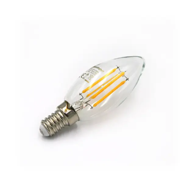 LED ΛΑΜΠΑ COG ΚΕΡΑΚΙ ΔΙΑΦΑΝΟ Ε14 7W 230V ΨΥΧΡΟ