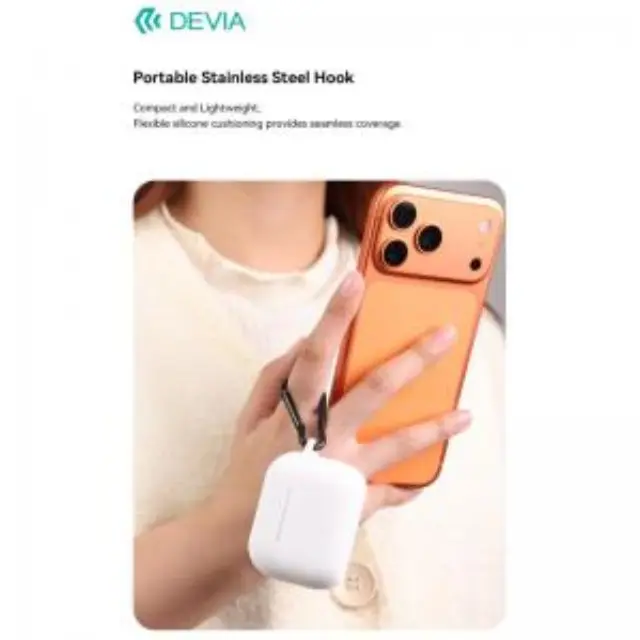 Θήκη Σιλικόνης Devia Apple AirPods Pro 3 Naked Λευκό N70403 2