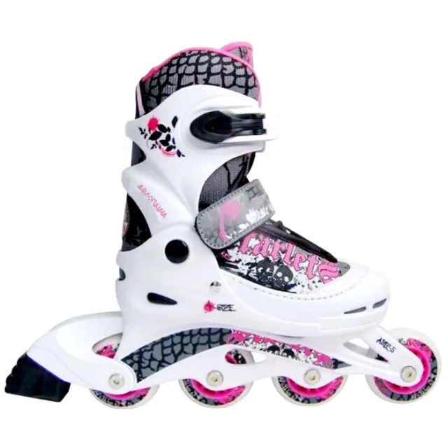 3K Inline Skates White/Pink Μωβ