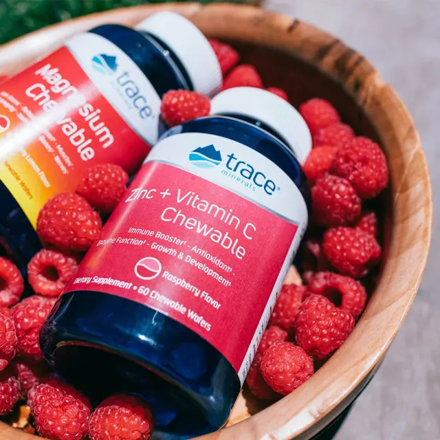 Trace Minerals Zinc + Vitamin C Chewable 3