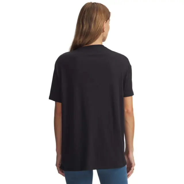 Under Armour Women's Rival Oversized Campus Shortsleeve Tee Μαύρο 6007883-001 (Under Armour) 2