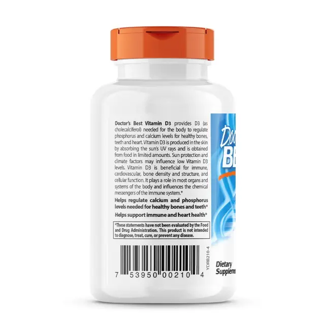 Doctor's Best Vitamin D3 2000 IU 3