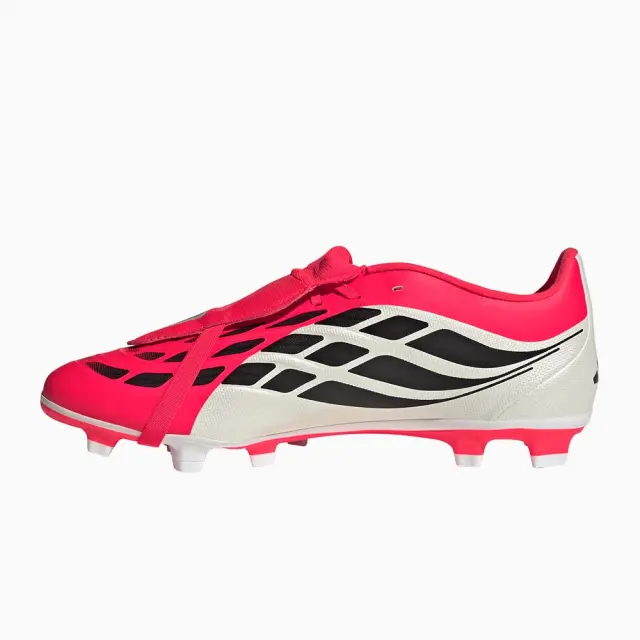 adidas Performance Men's Predator Club FT FG/MG Άσπρο - Κόκκινο JS0346 (adidas Performance) 2