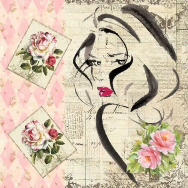 Artebella Αυτοκόλλητο Χαρτί Ντεκουπάζ Mixart Transfer 25x25cm 6003V