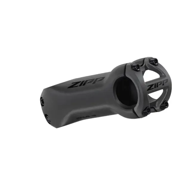 ΛΑΙΜΟΣ ZIPP SL SPEED 6DEG 120MM 1.125 CARBON MATTE BLACK LOGOS UNIVERSAL FACEPLATE B2