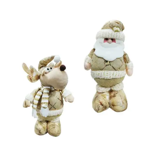 Διακοσμητικό Ταράνδος Χρυσός 36cm – Gold Decorative Reindeer 36cm 0281005