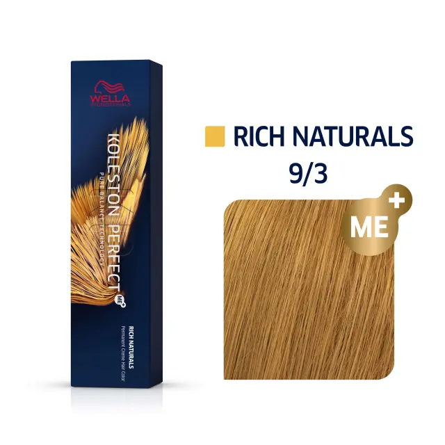 Wella Professionals Koleston Perfect Me+ Rich Naturals 60ml | Απόχρωση 9/1 Ξανθό Πολύ Ανοιχτό Σαντρέ 2