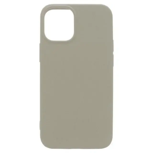 Θήκη Soft TPU inos Apple iPhone 12 mini S-Cover Γκρι N51547
