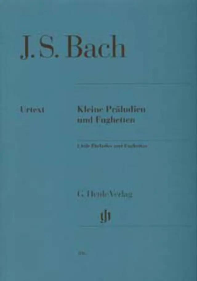 Johann Sebastian Bach - Little Preludes And Fughettas/ Εκδόσεις Henle Verlag- Urtext