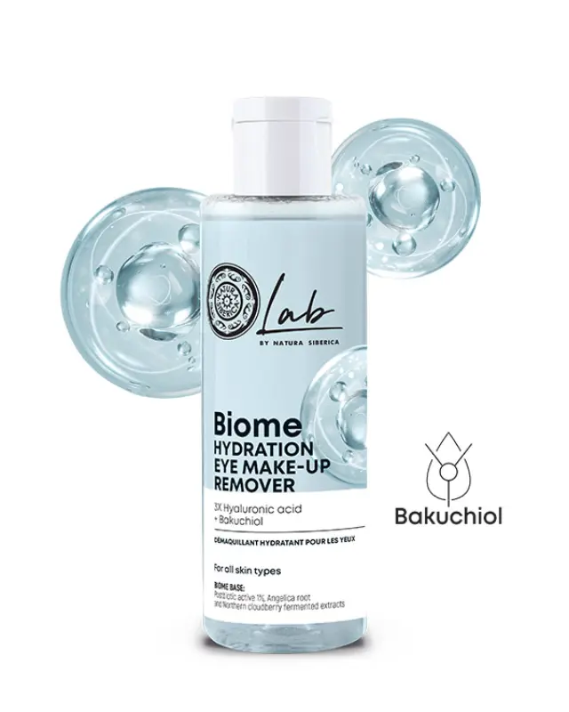 Natura Siberica Lab Biome Hydration Eye Make-Up Remover, Ενυδατικό Καθαριστικό Ματιών 150ml. 2