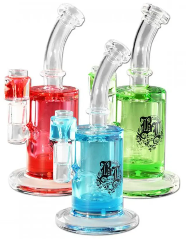 Γυάλινο Herb Bong BL Cooling System + Percolator - Κόκκινο 23cm 3