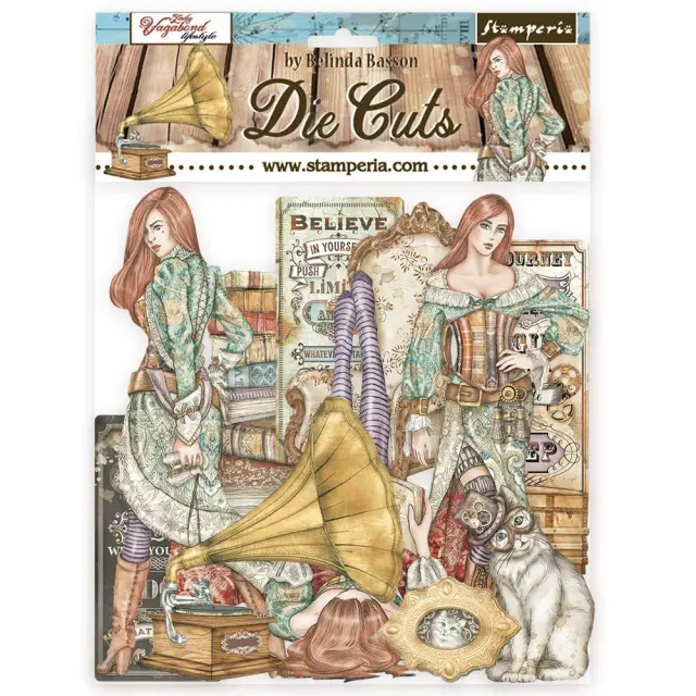 Die Cuts Stamperia, Lady Vagabond Lifestyle