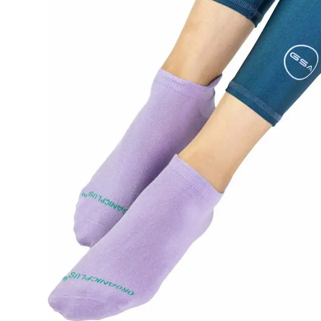 GSA Women's Aero 365 Trainer 3 Pair Organic Cotton Low Cut Socks Πολύχρωμο 8216143-51 (GSA) - Small 2