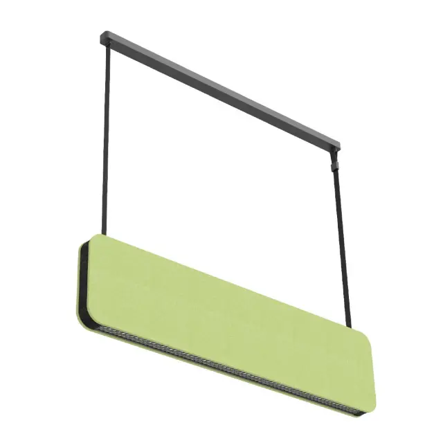 Mute Ηχομονωτικό φωτιστικό Led Up/Down 4000K 45W 6300lm Dimmable πράσινο