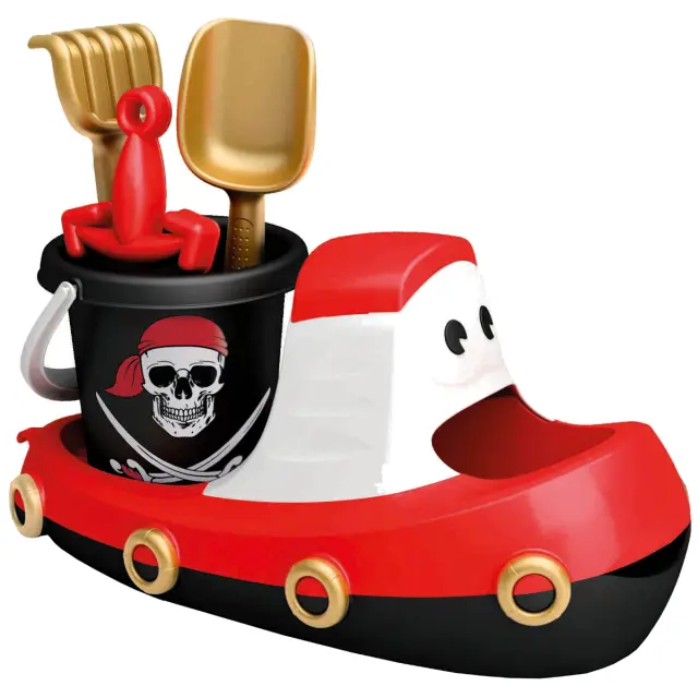 ADRIATIC Σετ Κουβαδάκι Παραλίας Pirates με Πλοίο (12648)