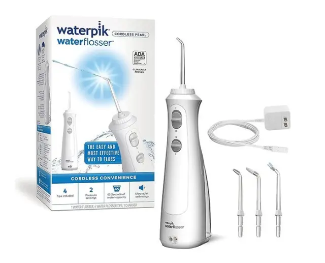 Waterpik Cordless Enhance Water Flosser – Φορητό Συσκευή Καθαρισμού Μεσοδοντίων